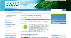 Desktop Screenshot of dwa-bw.de